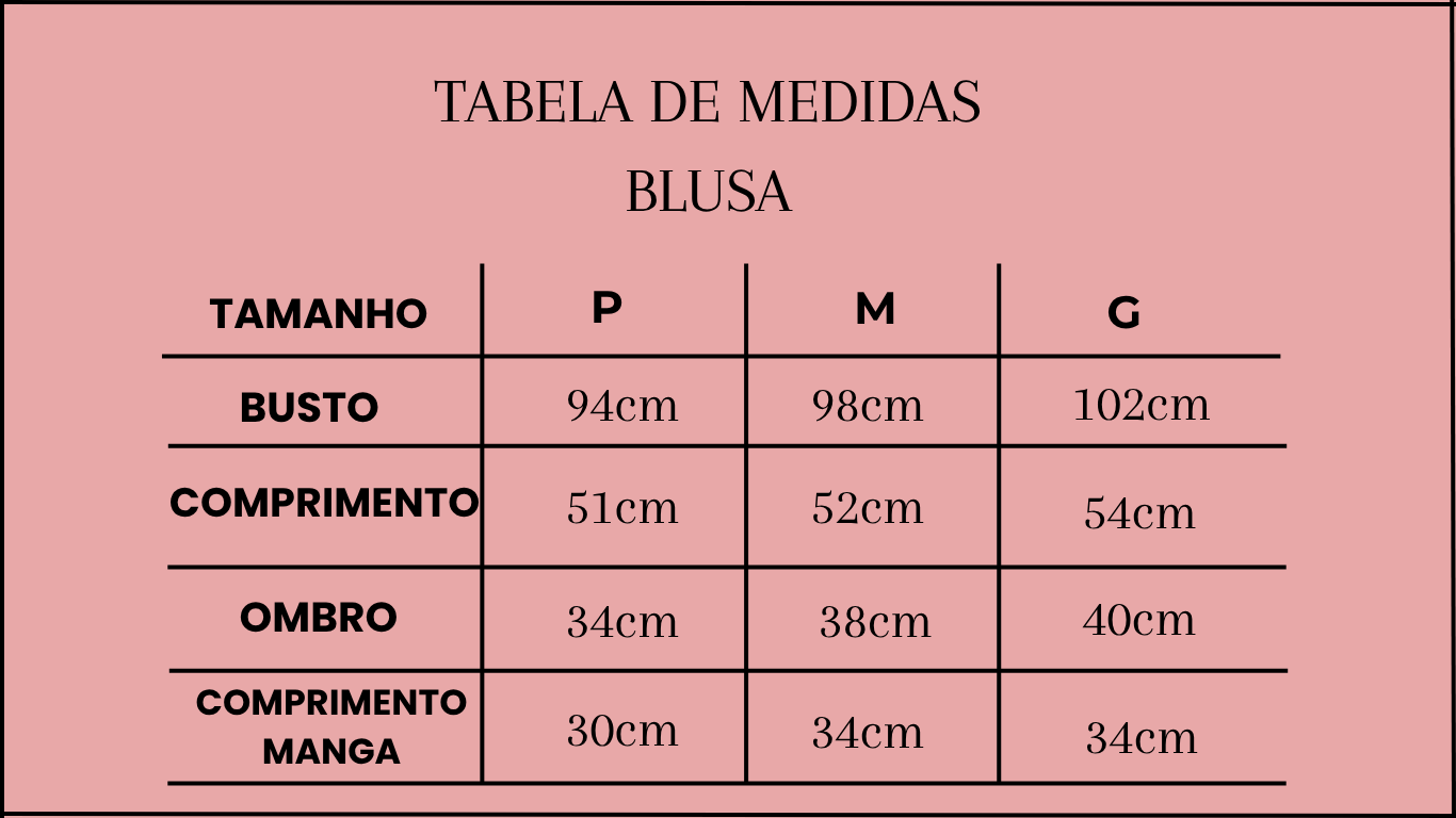 TABELA CLARA